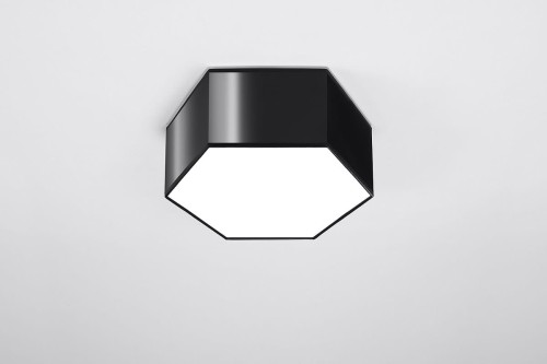 Sollux Lighting Plafon SUNDE 13 czarny