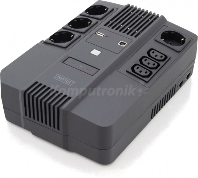Digitus Zasilacz awaryjny UPS Line-Interactive 800VA/480W AVR