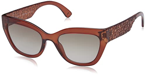 LONGCHAMP Damskie okulary przeciwsłoneczne LO691S, brązowe, 55