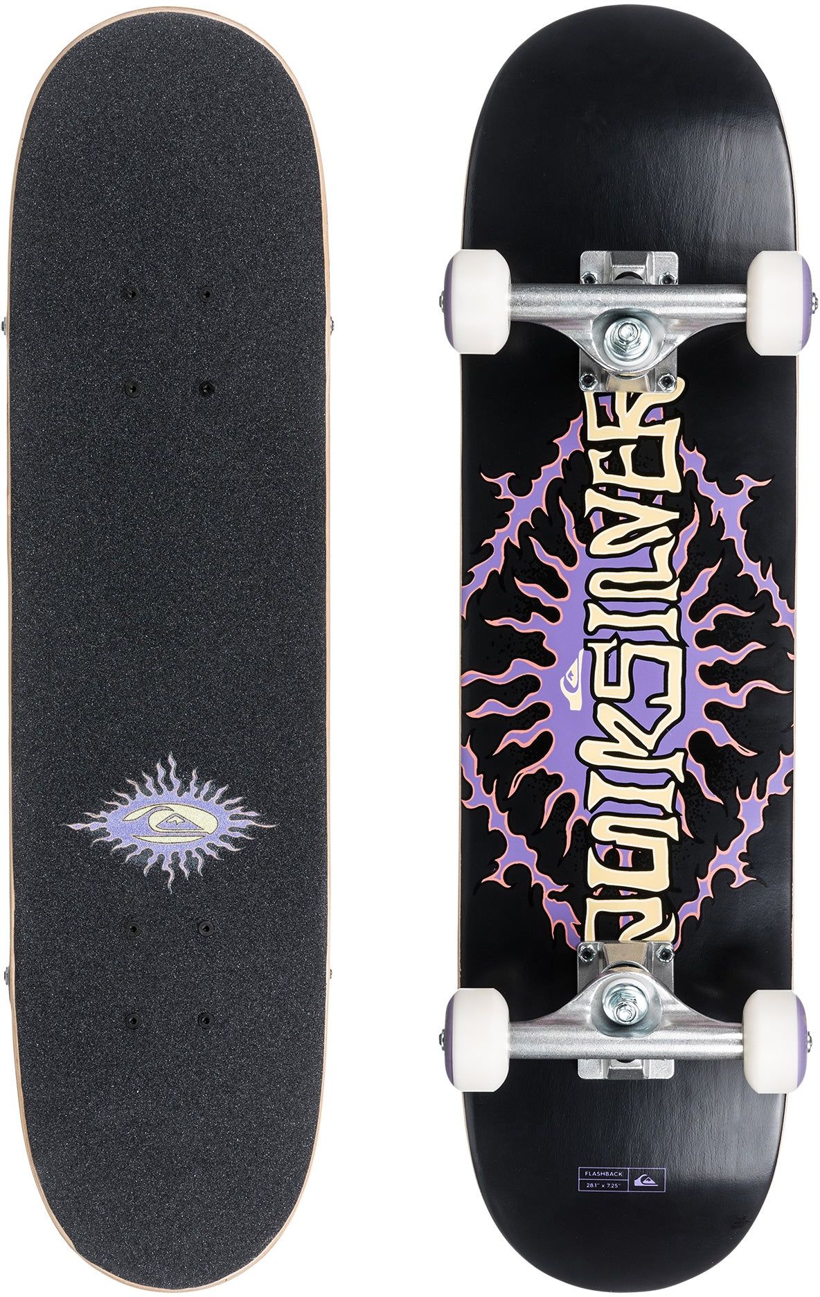 skateboard QUIKSILVER FLASHBACK STREET COMPLETE Black