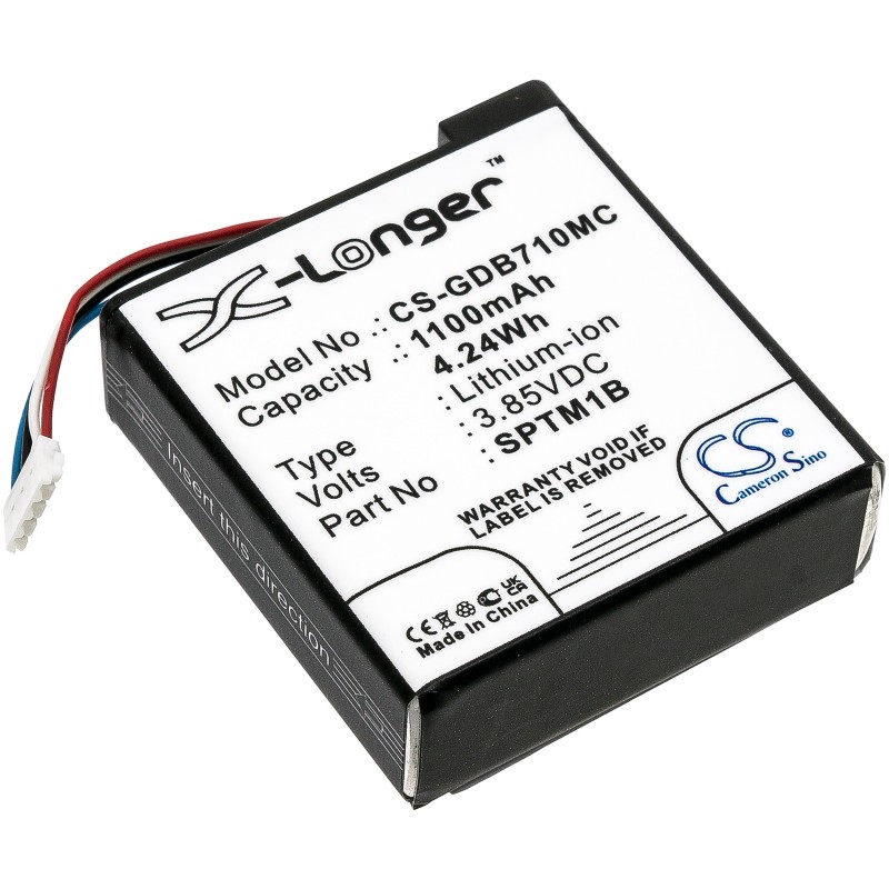 GoPro Hero 7 Silver / SPTM1B 1100mAh 4.24Wh Li-Ion 3.85V Cameron Sino