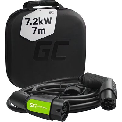 Green Cell Kabel Gc Ev Type 2 7.2kW 7m do ładowani
