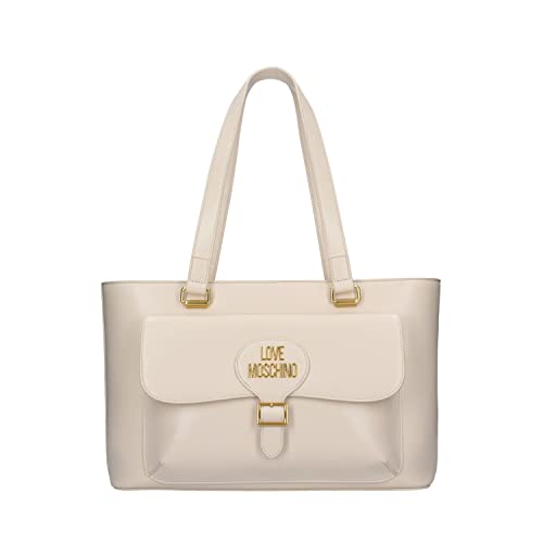 Love Moschino Damska torba na ramię Borsa A Spalla, rozmiar uniwersalny, biały - jeden rozmiar