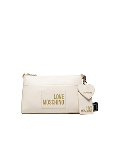Love Moschino Damska torba na ramię Borsa A Spalla, rozmiar uniwersalny, biały - jeden rozmiar