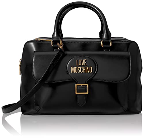Love Moschino Damska torba na ramię Borsa A Spalla, rozmiar uniwersalny, czarny - jeden rozmiar