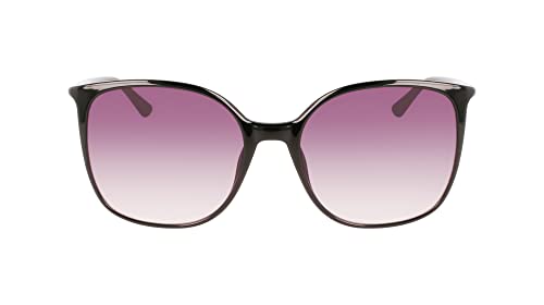Calvin Klein Damskie okulary przeciwsłoneczne CK22521S, czarne, M