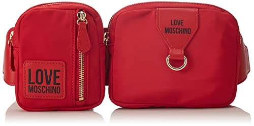 Love Moschino Damska torba na ramię Borsa A Spalla, rozmiar uniwersalny, czerwony - jeden rozmiar