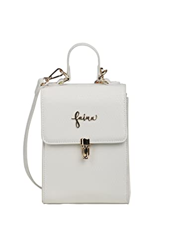faina Crossbody Bag Mini damska 25924148, biały, jeden rozmiar
