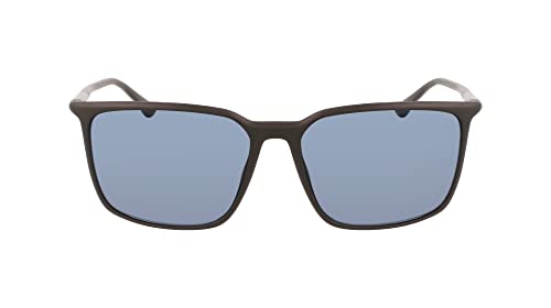 Calvin Klein Damskie okulary przeciwsłoneczne, CK22522S, matowa czerń, XL