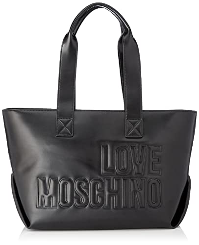 Love Moschino Damska torba na ramię Borsa A Spalla, rozmiar uniwersalny, czarny - jeden rozmiar