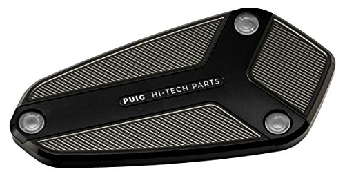 Puig 9277N pokrywa płynu hamulcowego Kawasaki, czarna