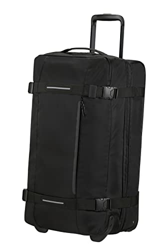American Tourister Urban Track, torba podróżna na 2 kółkach, 68 cm, 84 l, czarna (asfaltowa czerń)