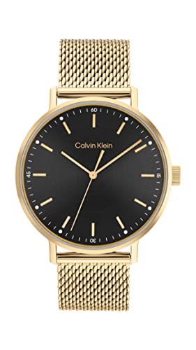 Calvin Klein Męski analogowy zegarek kwarcowy z paskiem ze stali nierdzewnej 25200049