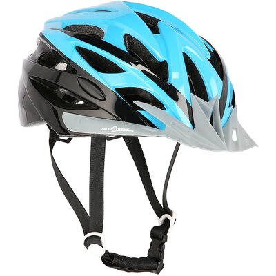 Kask rowerowy NILS EXTEREME MTW210 Niebiesko-czarny  rozmiar L)
