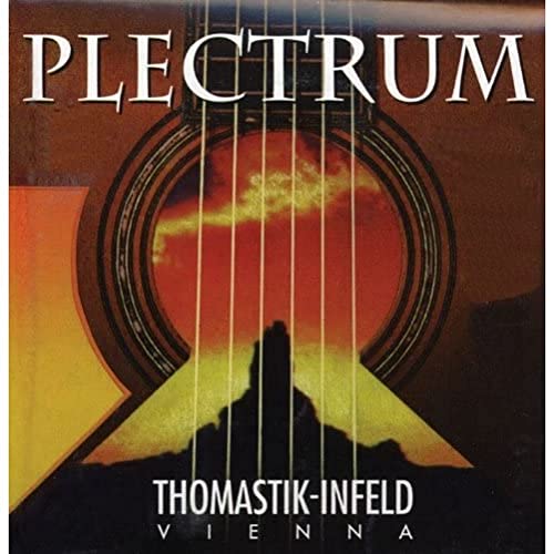 Thomastik Einzelsaite A .014 Bronze mit Seideneinlage, umsponnen, flatwound AC014 für Akustikgitarre Plectrum Acoustic Series Satz AC210 (12-string set)