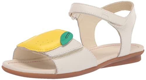 Camper Chłopięcy dziewczęcy K800477 Miko dziecięcy pasek, biały naturalny, 10 UK dziecko