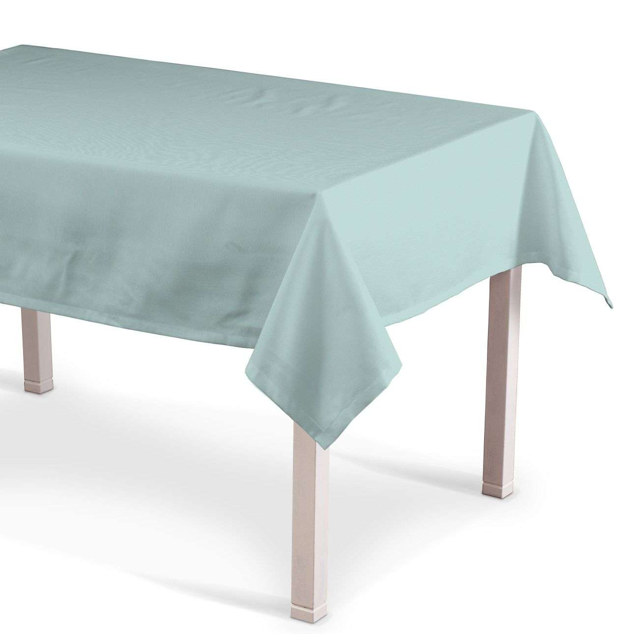 Dekoria prostokątny obrus na stół 130x180 cm dekoracja stołu jasnoniebieski 430-702-10