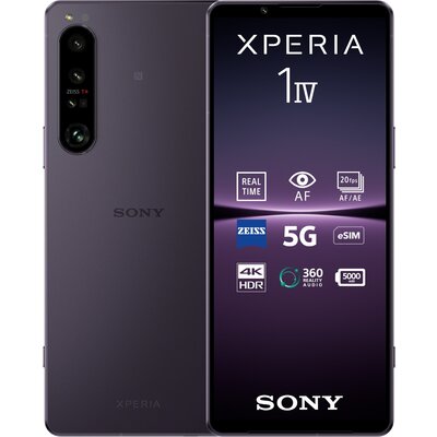 Sony Xperia 1 IV 5G 12GB/256GB Dual Sim Fioletowy