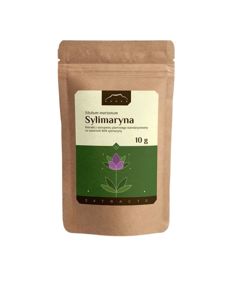 Sylimaryna 80% 10 g proszek NANGA