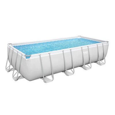 Bestway Basen Stelażowy 16 x 8 FT / 488 x 244 x 122 cm Power Steel 56671
