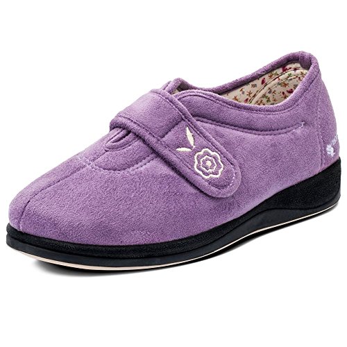 Padders Damskie kapcie Camilla Low-Top, lawenda - 38 EU