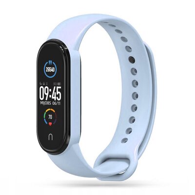 Pasek TECH-PROTECT IconBand do Xiaomi Mi Smart Band 5/6/6 NFC/7 Jasnobłękitny