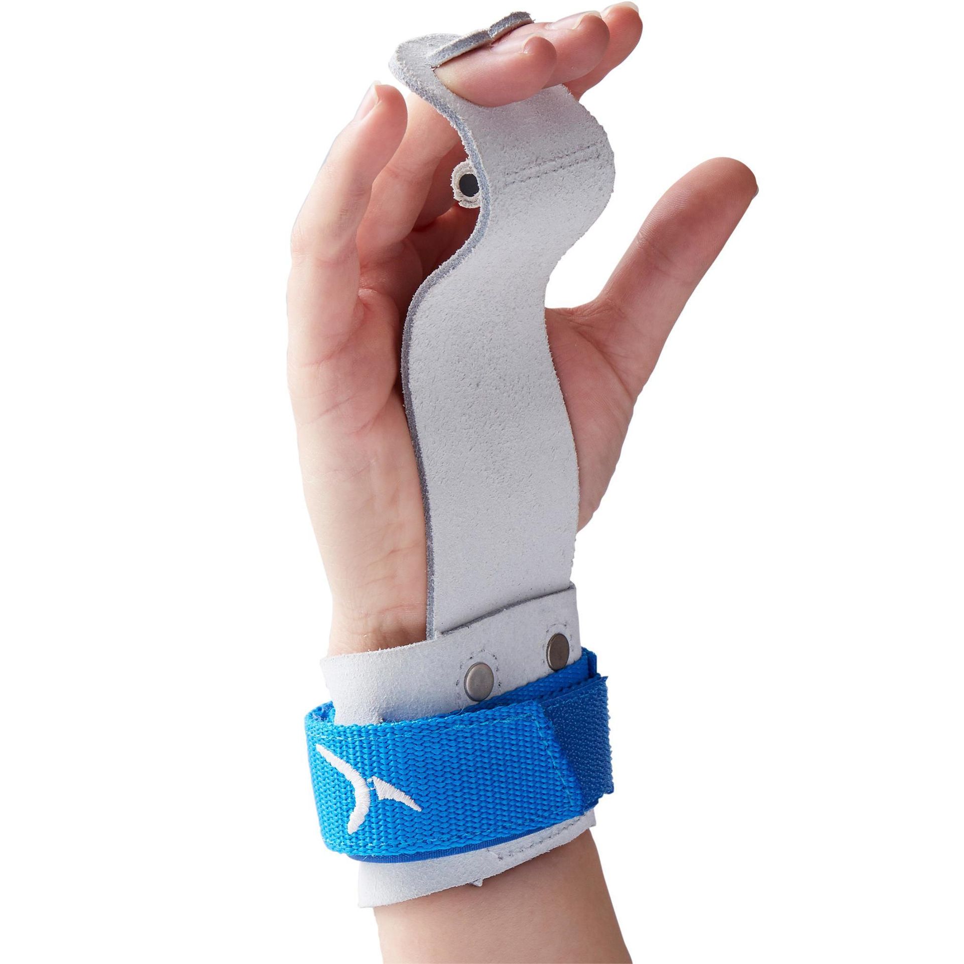 Skóry gimnastyczne damskie na poręcze asymetryczne Domyos