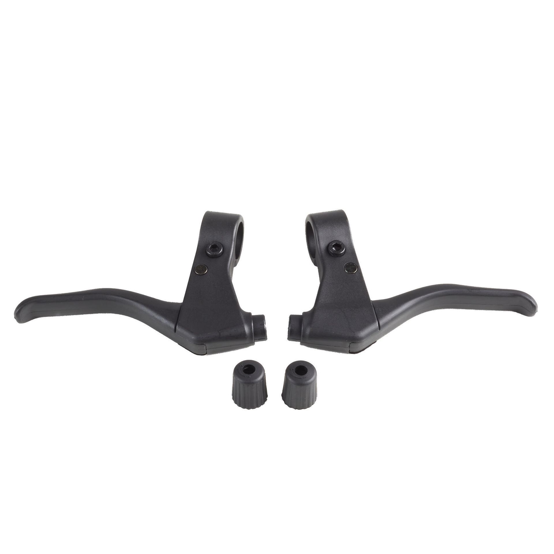 BTWIN KLAMKI HAMULCOWE MTB VBRAKE do rowerów 20 calowych unisex  3583787939192