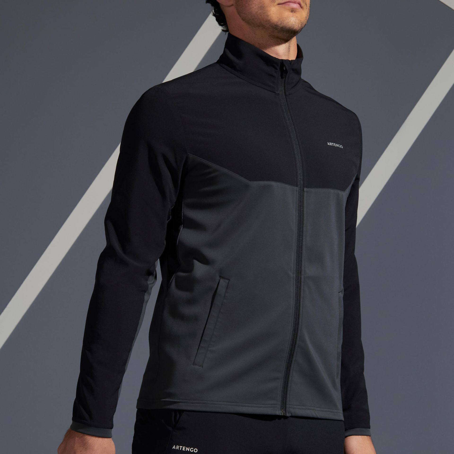 Bluza tenis TJA 500 męska