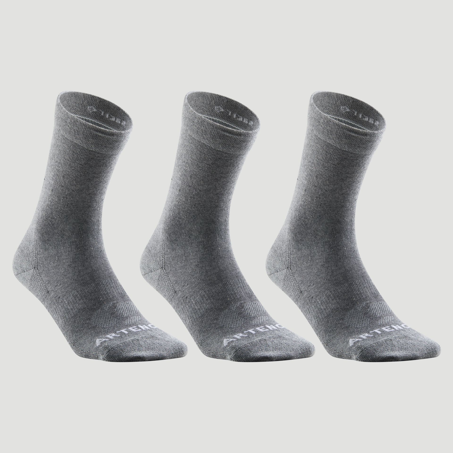 ARTENGO Skarpety sportowe RS 160 high 3 pary unisex