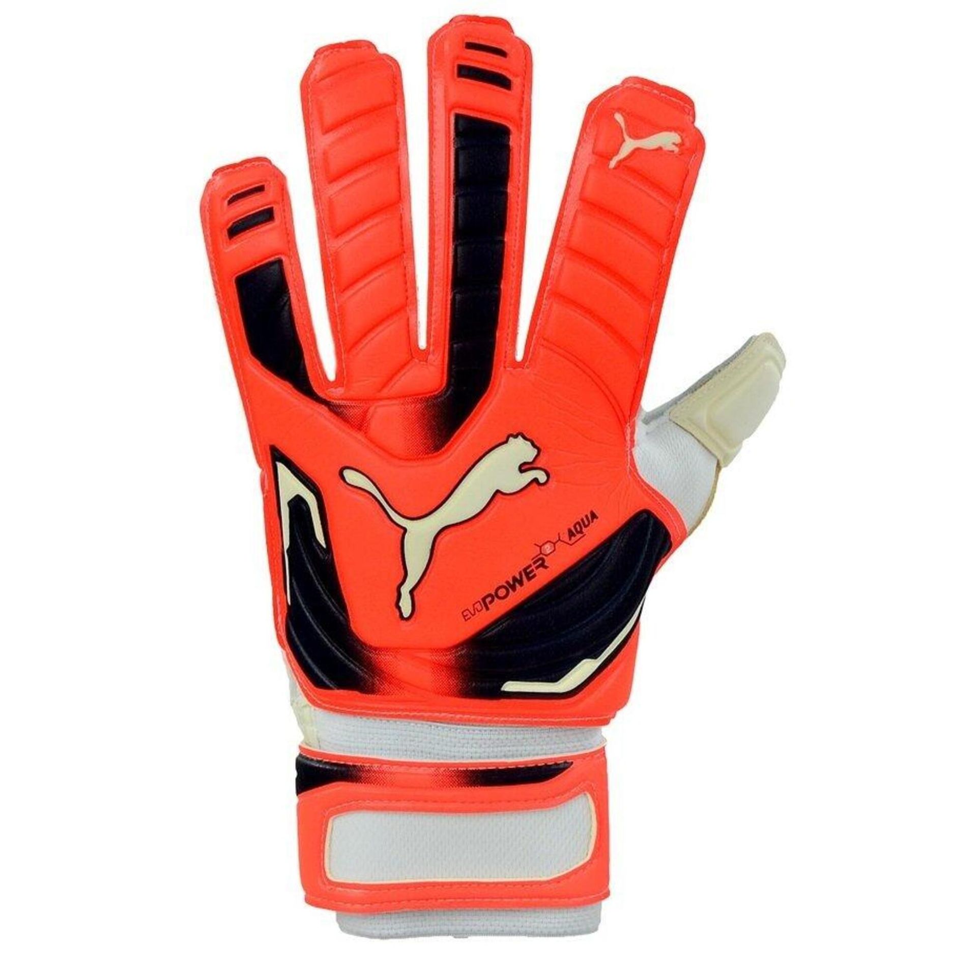 Puma EVO Power Grip 2 Aqua rękawice bramkarskie, pomarańczowa 041145 30_Lava Blast/Total Eclipse/White_10
