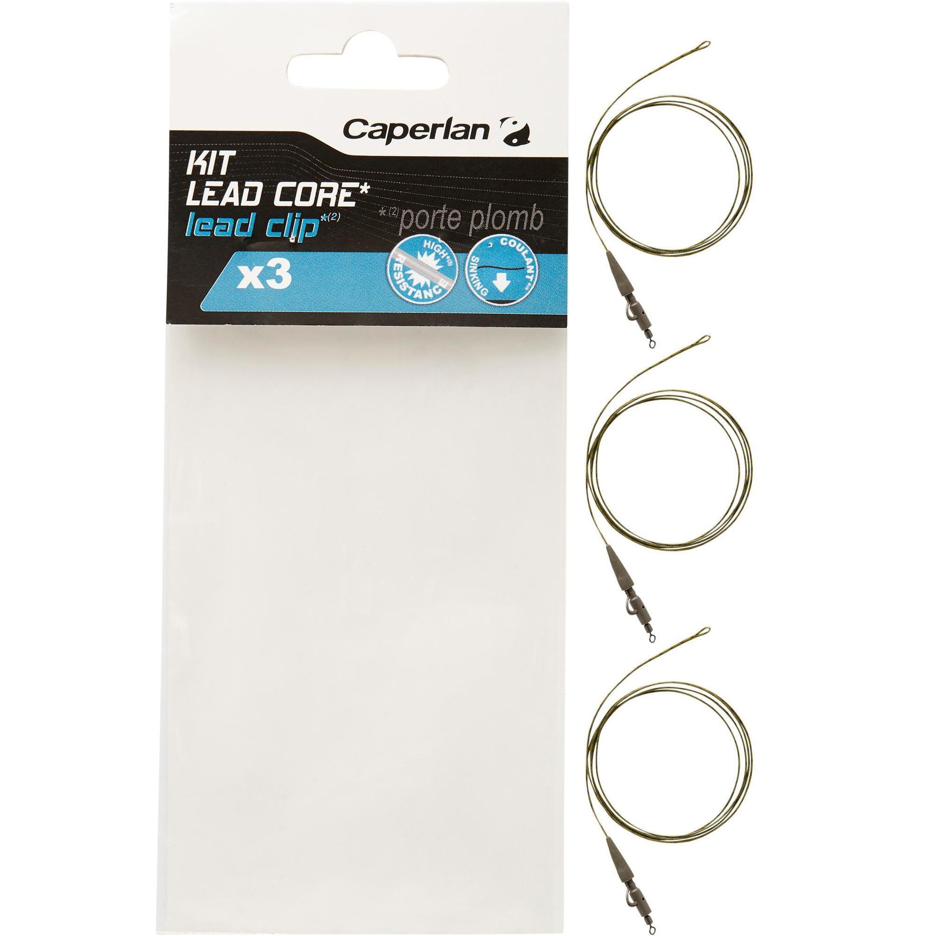 CAPERLAN Zestaw LEADCORE + LEAD CLIP Unisex