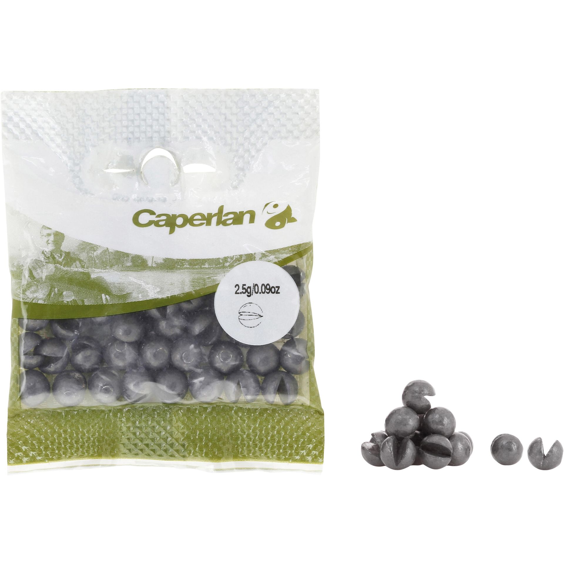 CAPERLAN Ciężarek śrucina 2,5 g Unisex