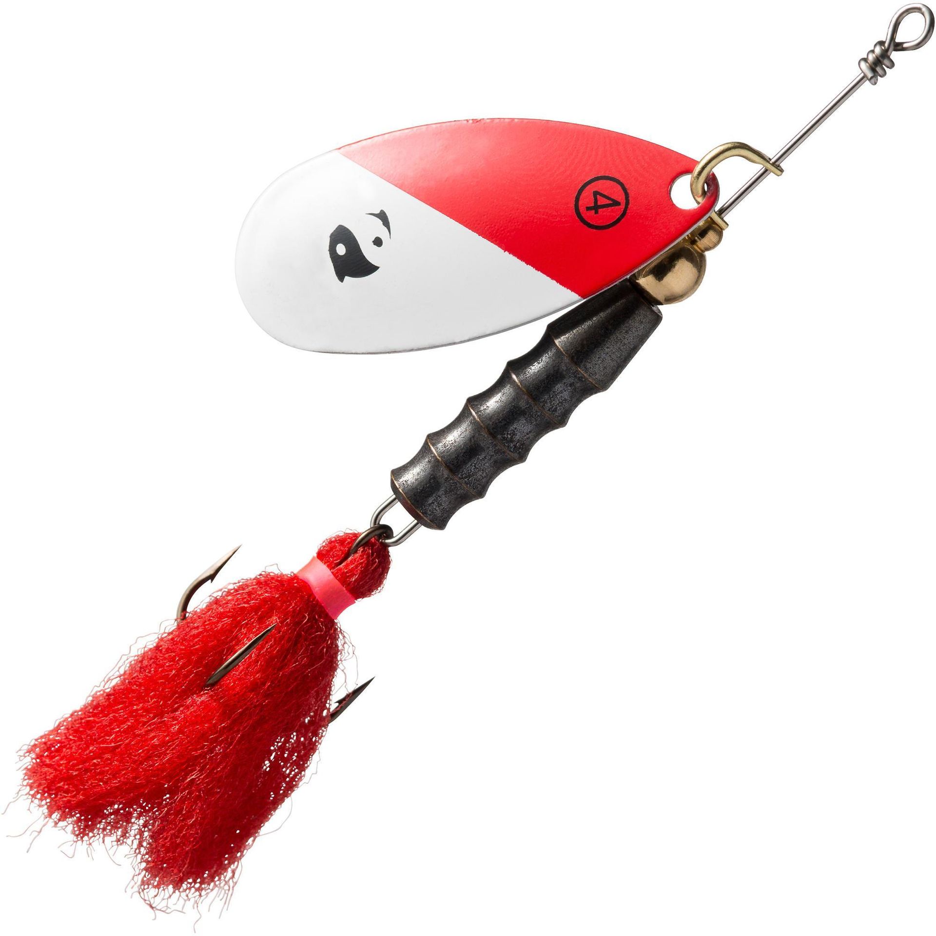 CAPERLAN Błystka WETA PUFF nr 4 RED HEAD Unisex