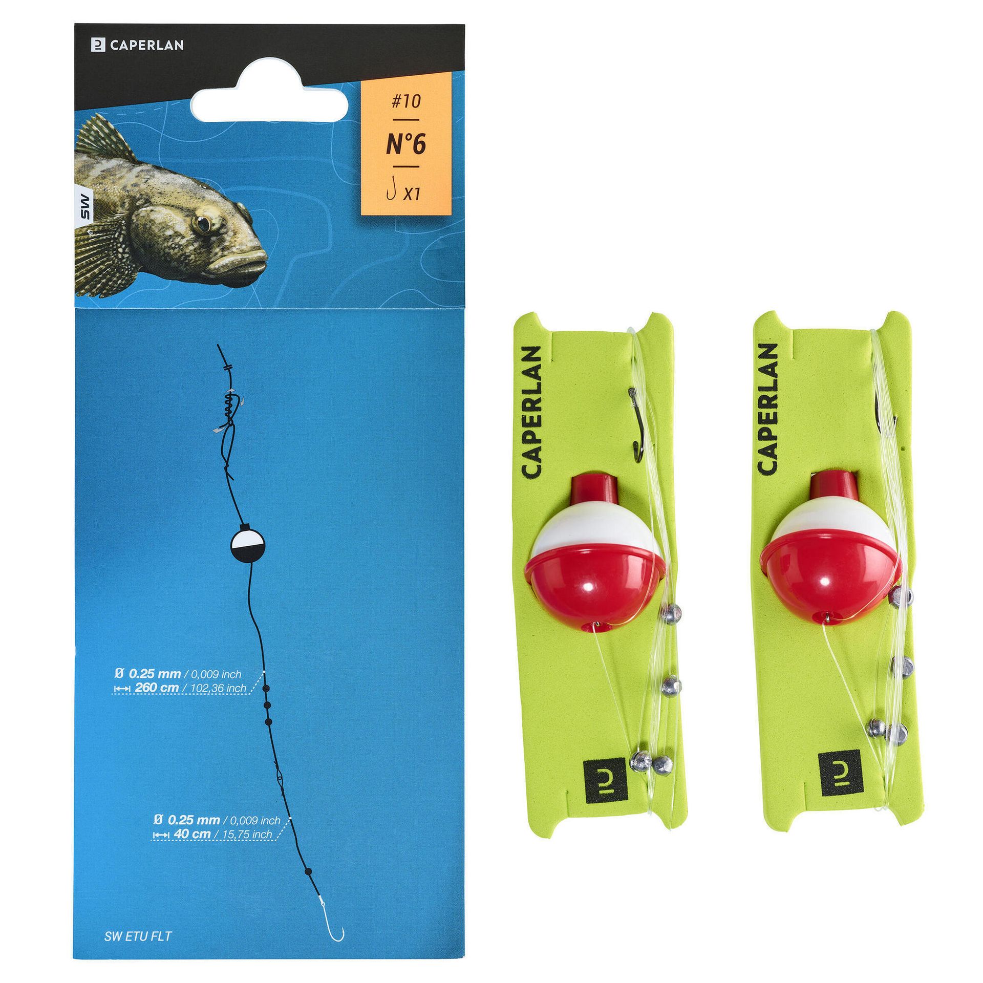 CAPERLAN Zestaw spławikowy SW ETU FLT x2 Unisex
