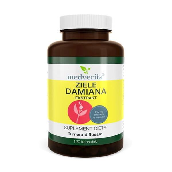 Ziele Damiana MEDVERITA 120 kaps