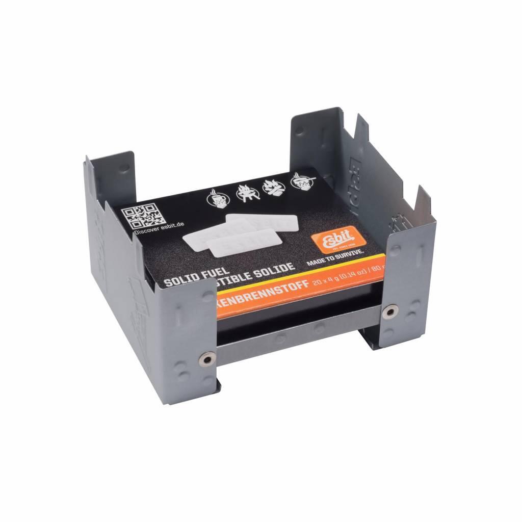 Esbit kuchenki Pocket Stove z paliwem 20x4g 00209000
