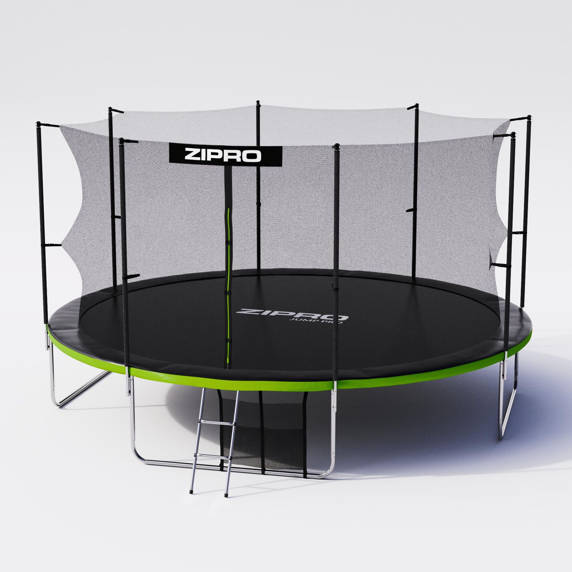 Zipro Trampolina ogrodowa duża z siatką wew. 14FT