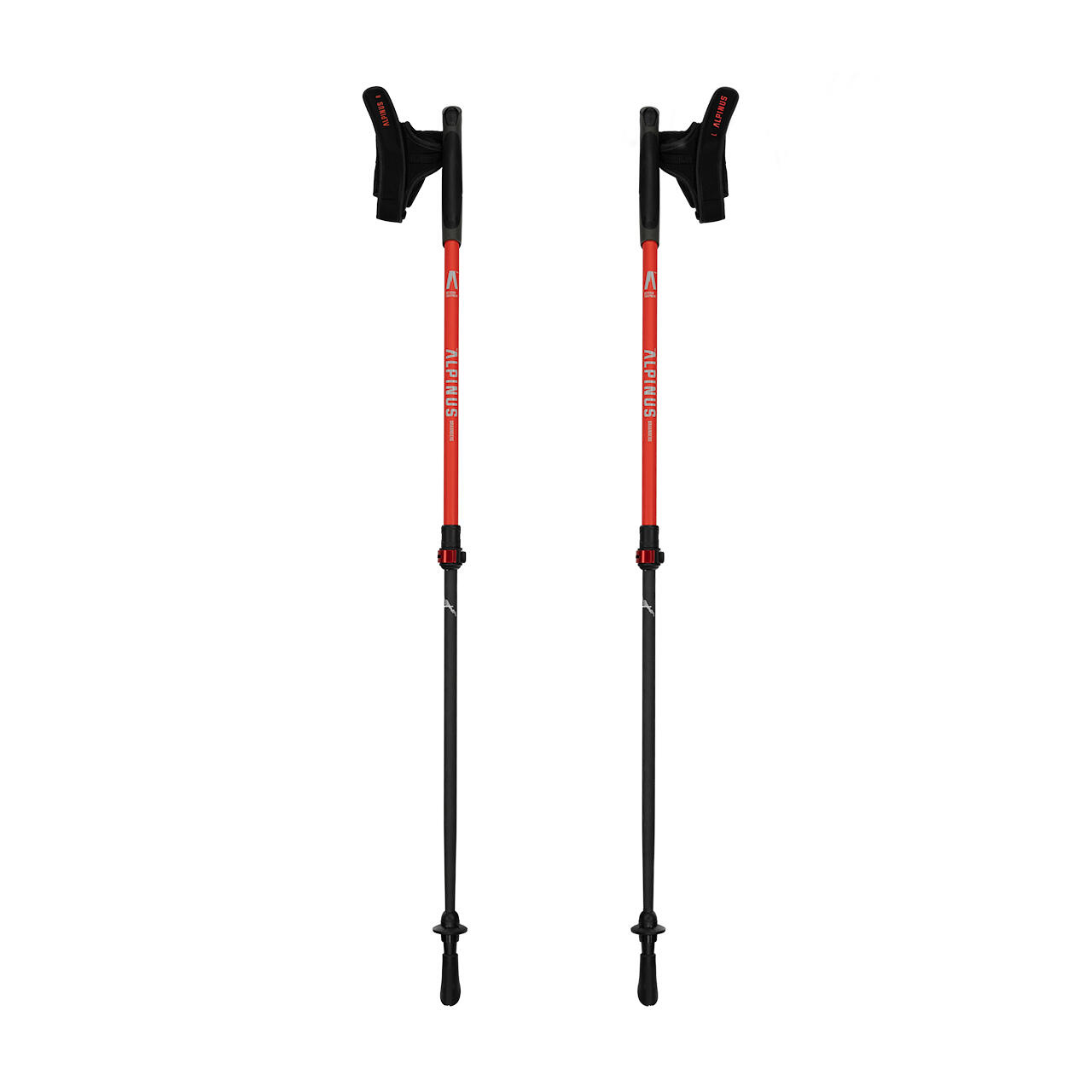 Alpinus Kije nordic walking Braunberg NX43601 czerwony