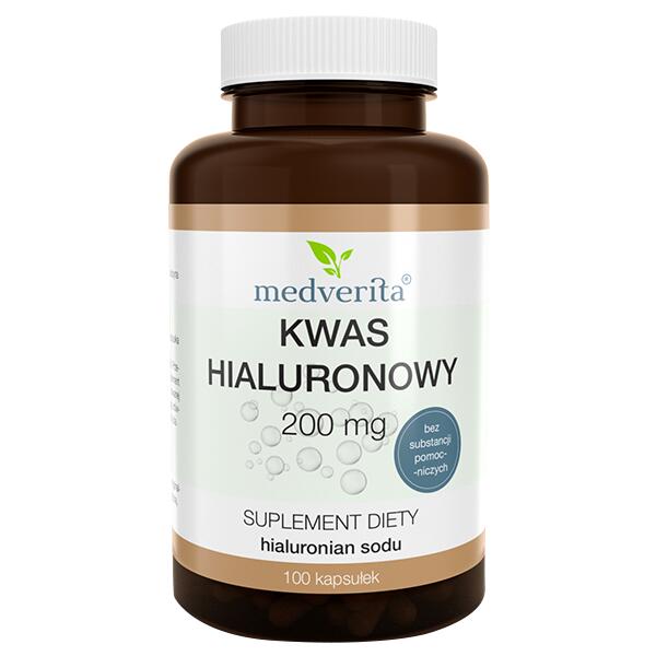 MEDVERITA Medverita Kwas Hialuronowy 200 mg  100 kap MV017