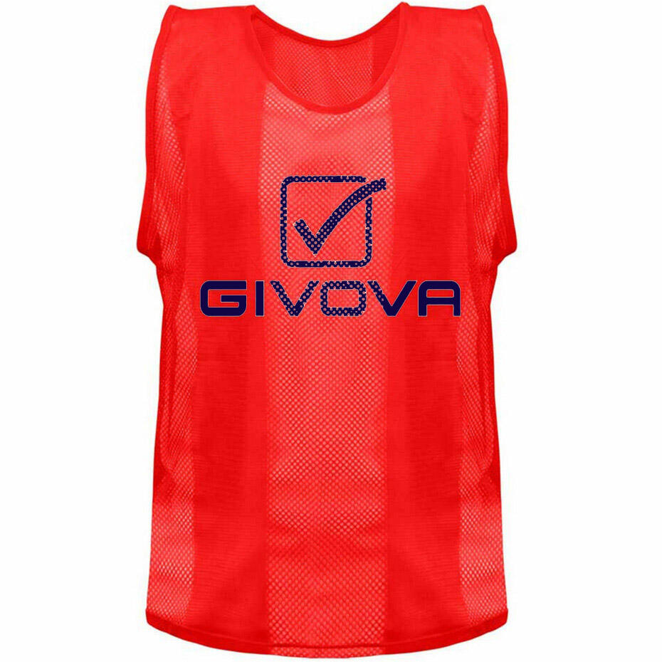 Givova Kamizelka givova Pro Training, czerwony, s CT01