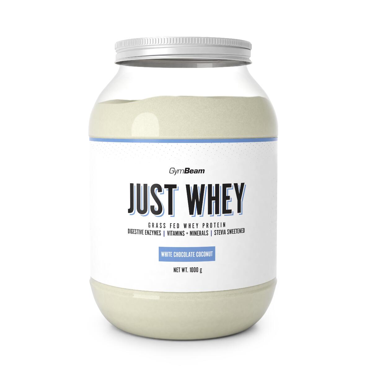 Białko Just Whey GymBeam Premium WPC WPI 1000 g - kokos biała czekolada