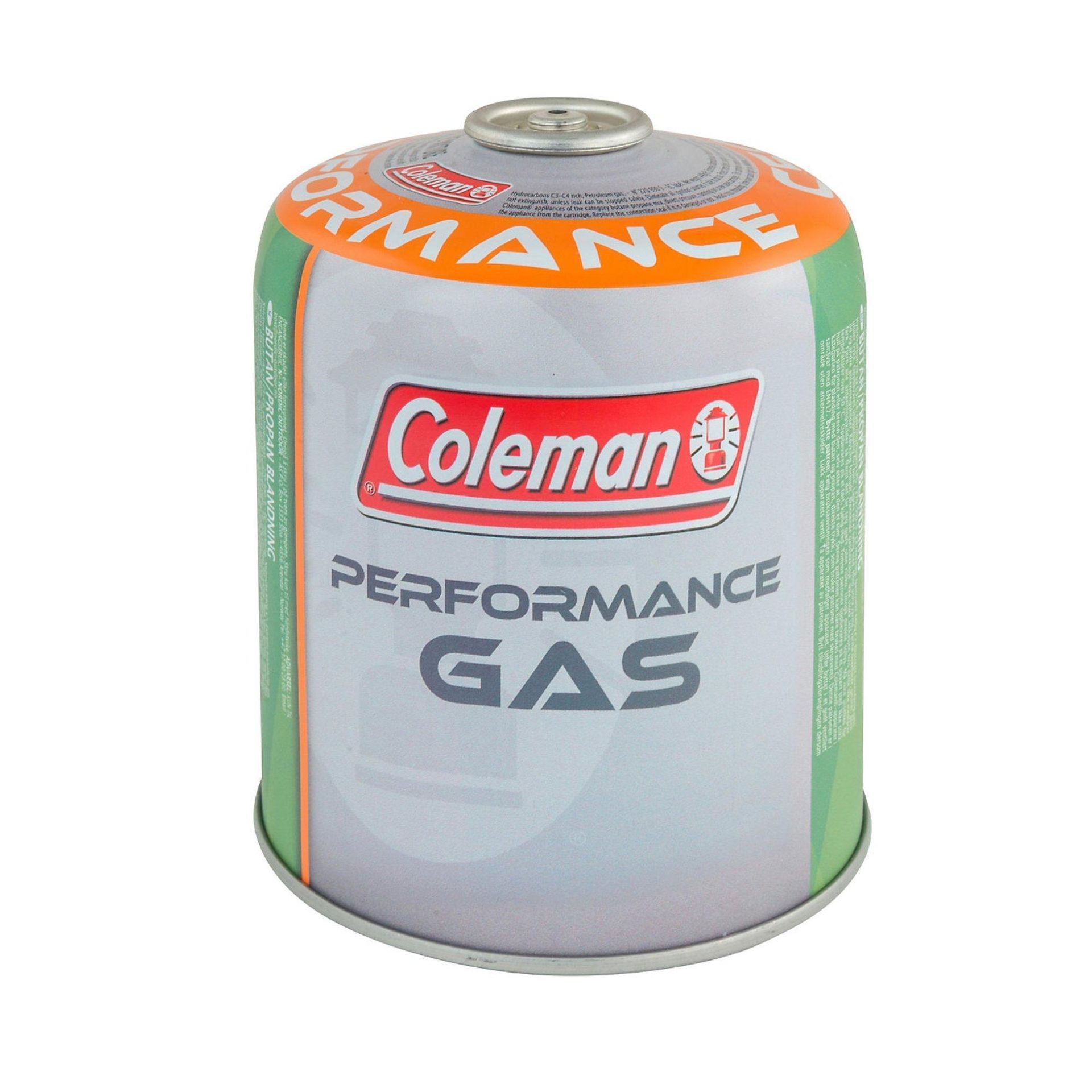 Coleman C 500 Performance (440 G Plynu, Ventilová Roubovací) Biała/Zielona