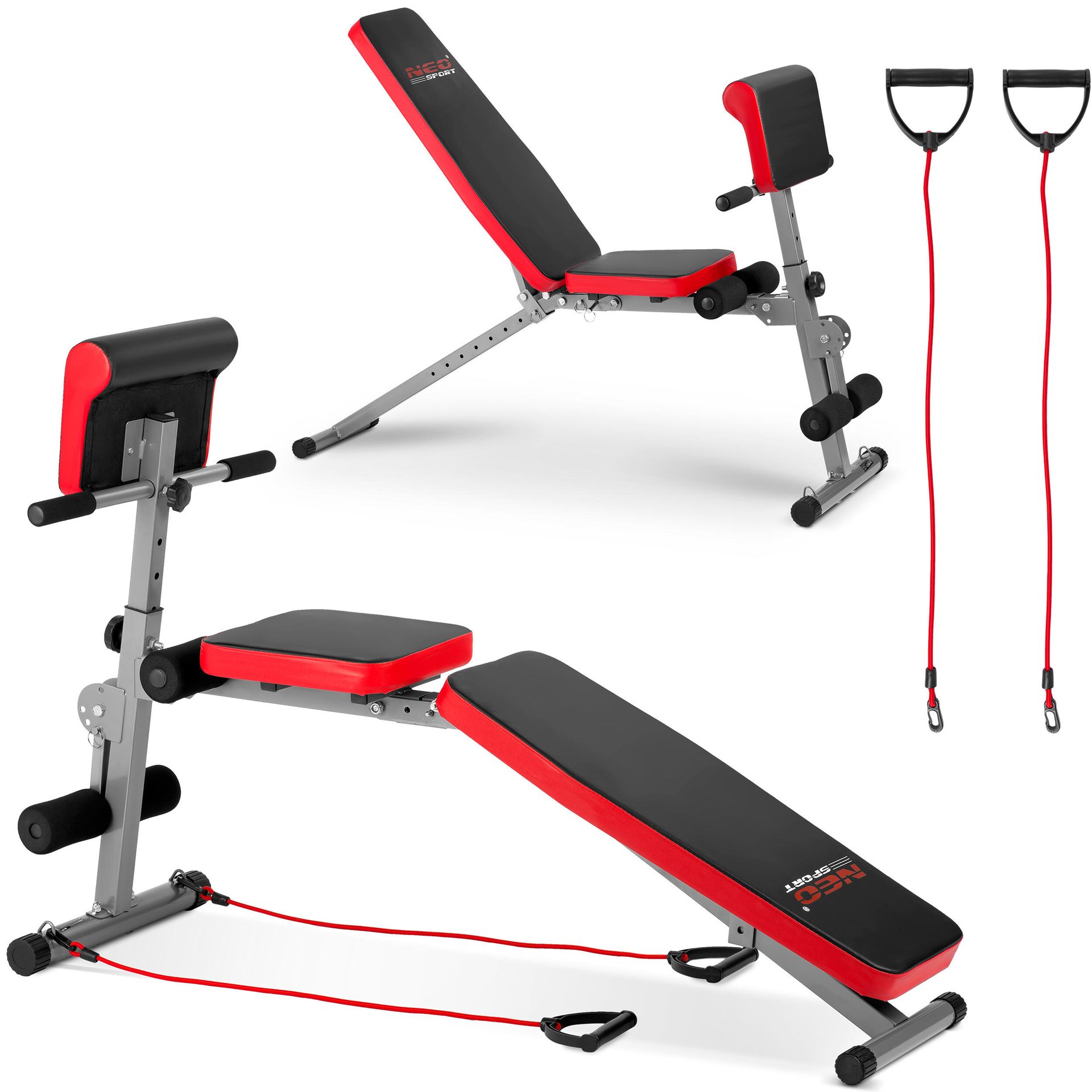 Neo-Sport Ławeczka do ćwiczeń łamana z modlitewnikiem NS-213 121300
