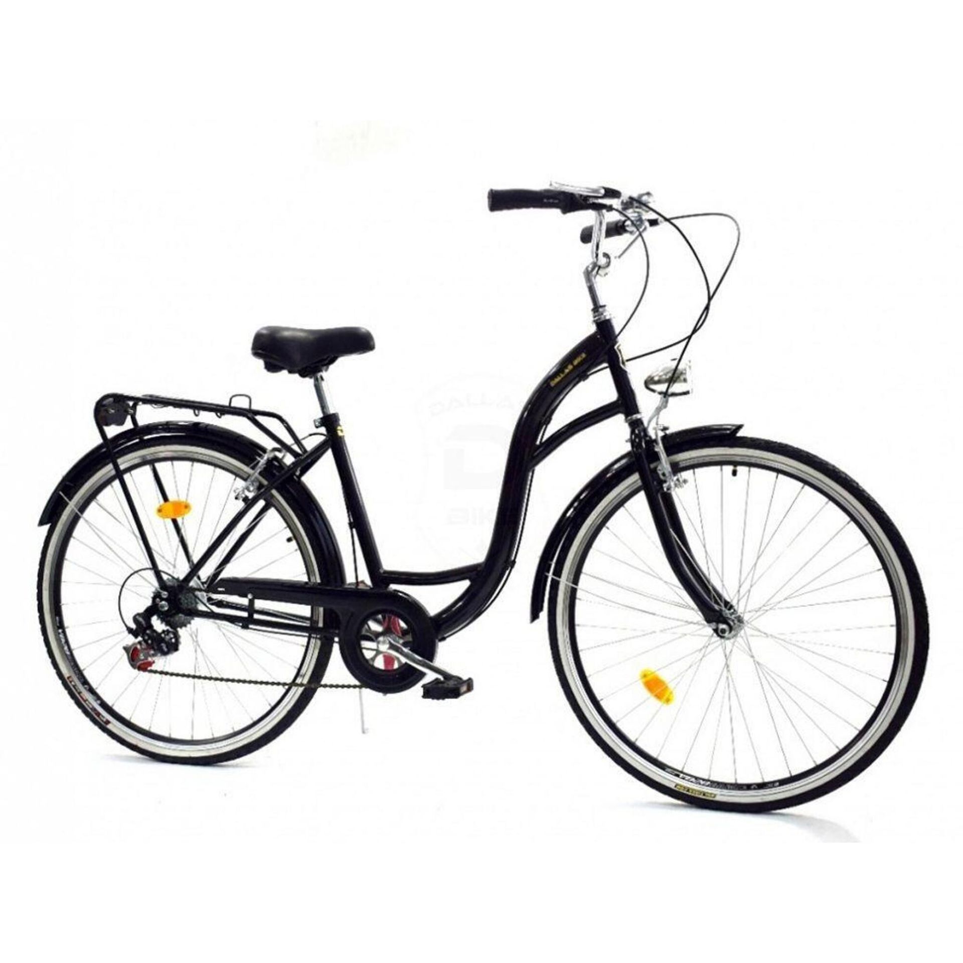 Dallas Bike City 7spd 26 cali Czarny