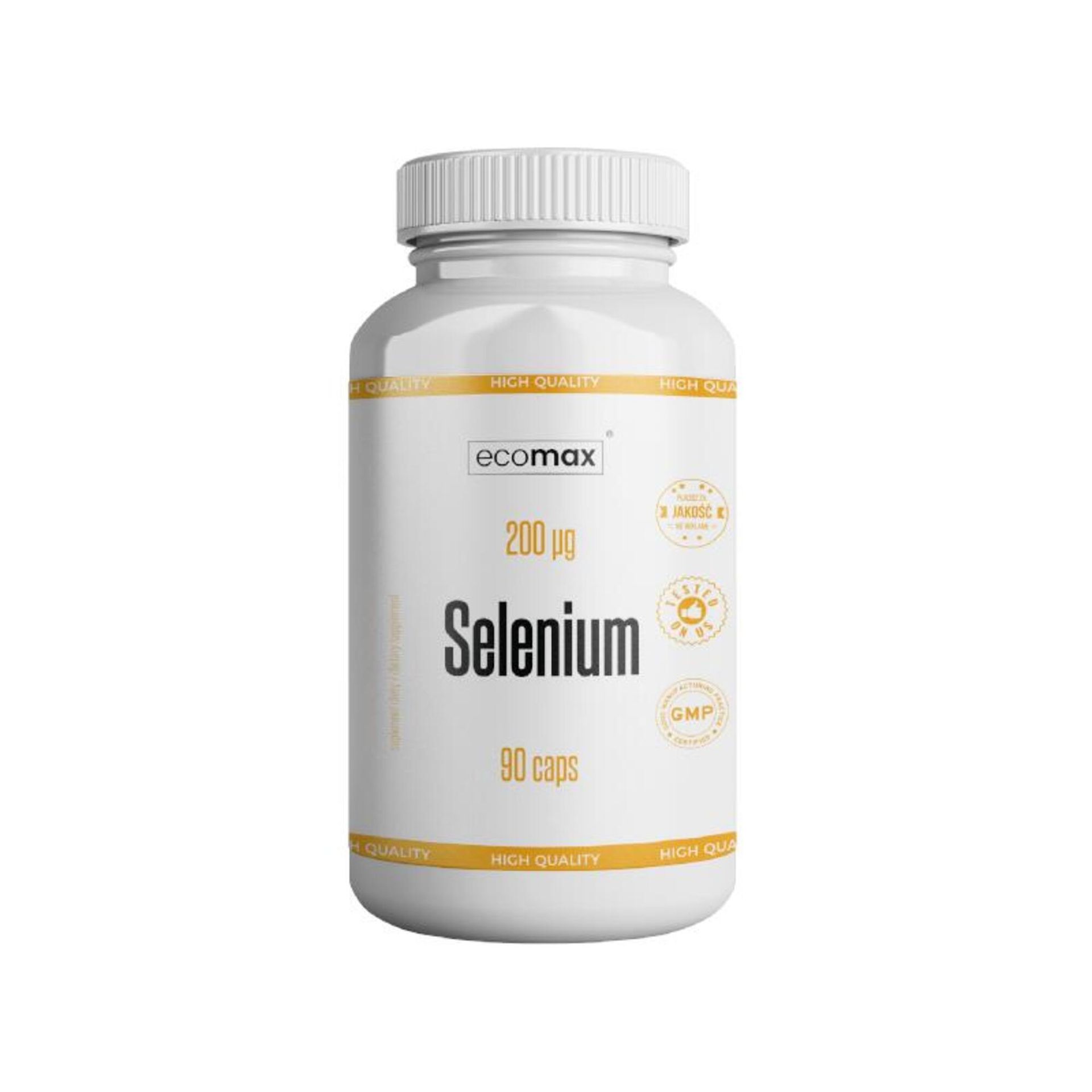 Selenium ECOMAX 200mcg 90 kaps