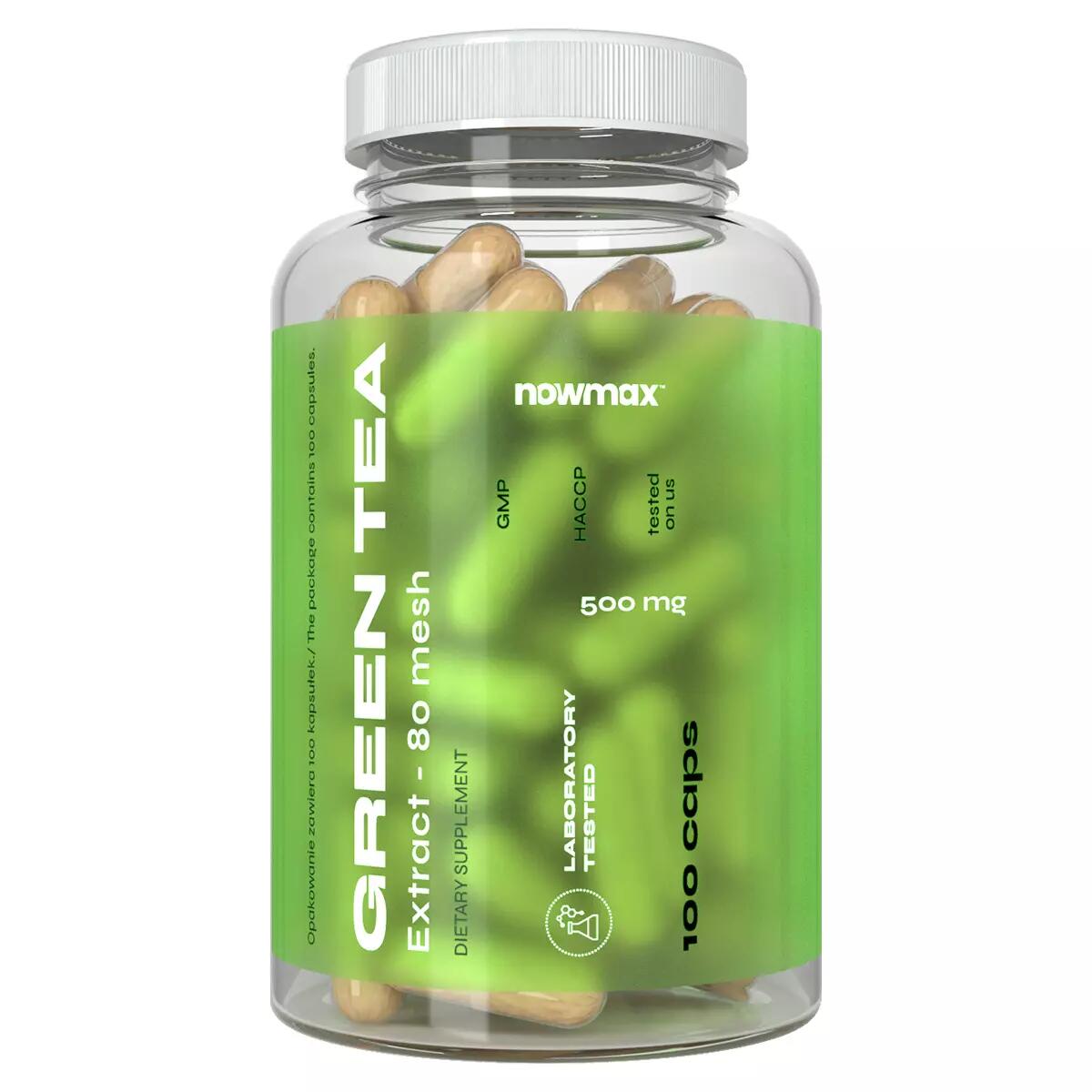 Green Tea Extract ECOMAX 100 kaps