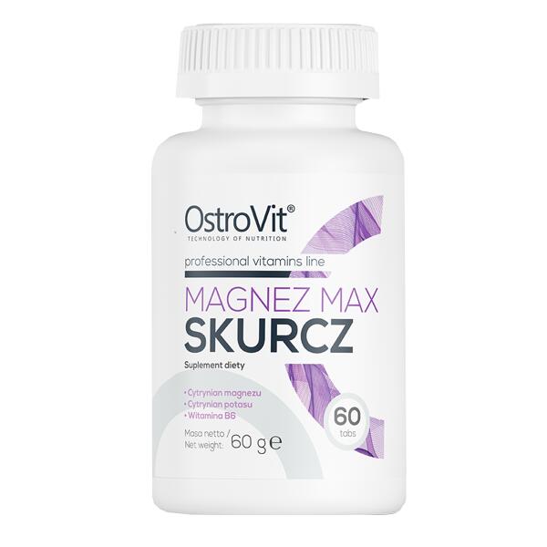 Ostrovit Magnez MAX Skurcz - 60 tabletek OST165