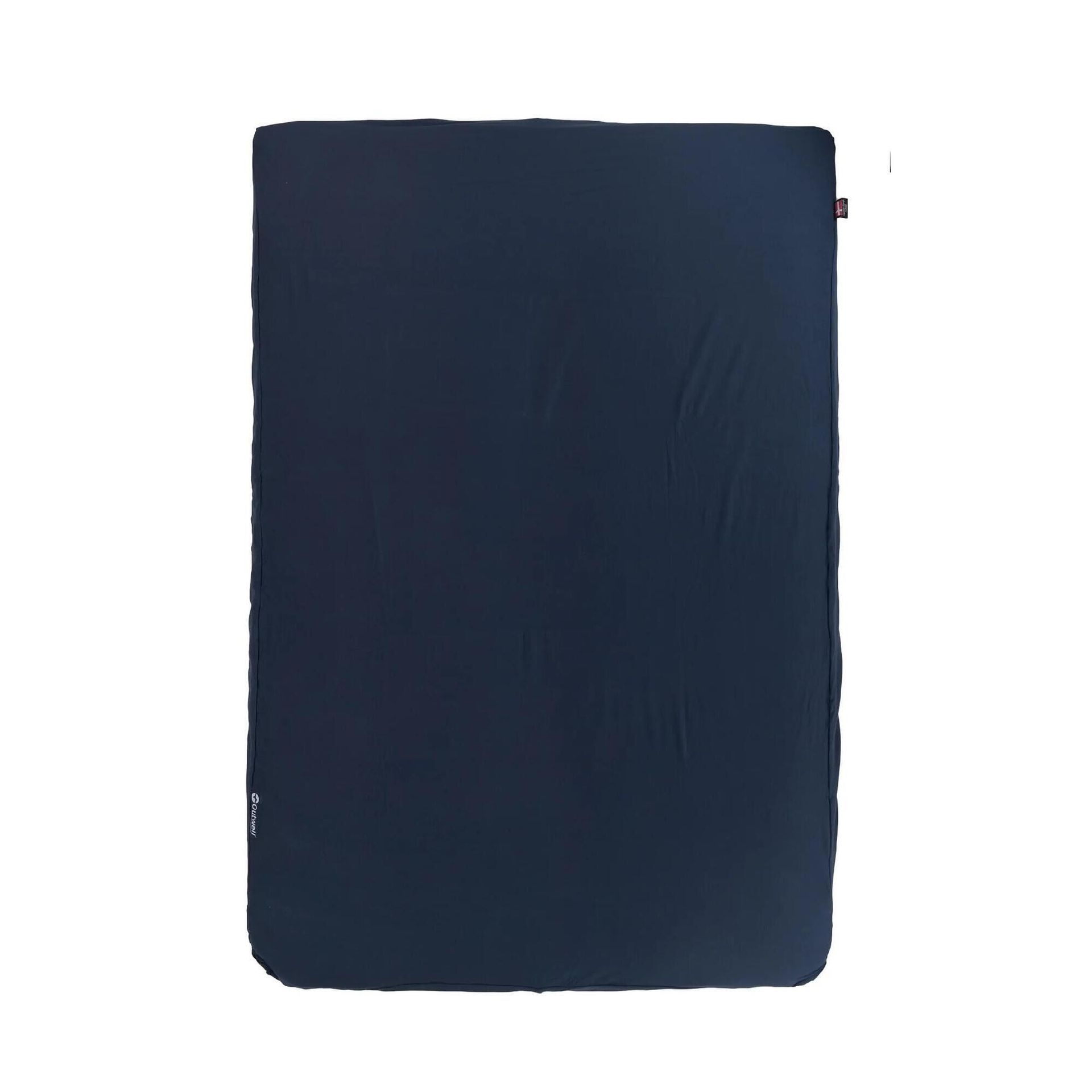 Outwell Uni Stretch poszycie Sheet SIM Double, niebieska, One Size 290092