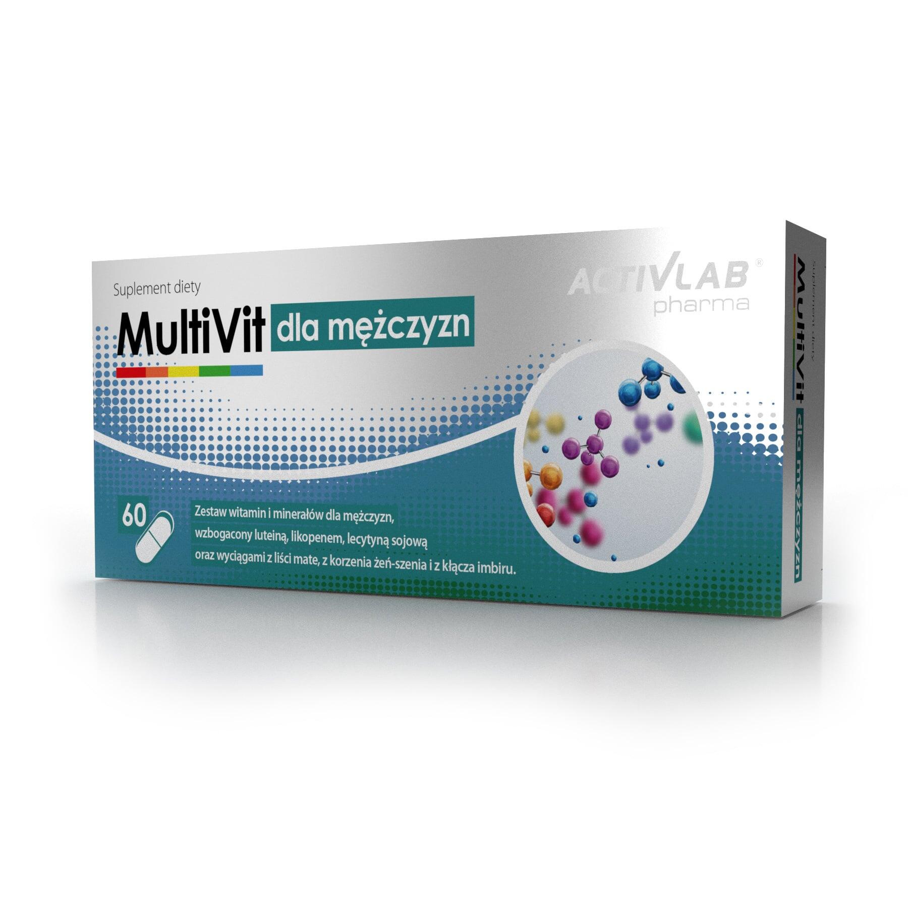 Activlab Pharma MultiVit dla mężczyzn 60 kapsułek 3740361